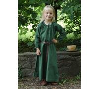 Battle-Merchant Kids Medieval Dress Ana, Green