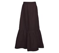 Battle-Merchant Ladies Medieval Long Skirt/Underskirt - Viking LARP Costume - Cotton - Brown - Small/Medium