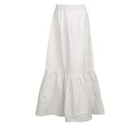Battle-Merchant Ladies Medieval Long Skirt/Underskirt - Viking LARP Costume - Cotton - Natural - Large/X-Large