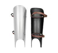 Battle-Merchant Leg Splints, Pair of 2mm Steel - Leg Tubes - Medieval LARP