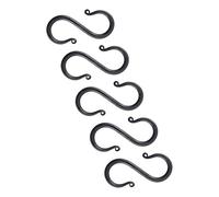 Battle Merchant-Medieval Larp Viking S Hook Forged Iron Small (Pack of 5)