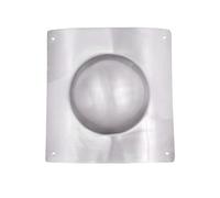 Battle-Merchant - Roman Shield Hump Umbo 1.6mm Steel Square Domed for Reenactment and DIY Shield Projects