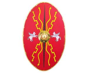 Battle-Merchant Zenturio Scutum with Linen Cover - Roman Sign Scutum