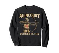 Battle of Agincourt 1415 Longbow Archer History Tee Sweatshirt