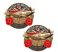 Battle of Britain Commemorative Badge,1940-2024 Battle of Britain Never Forget Anniversary Badge,British War Badge,British Soldiers Souvenirs Gift for Military Fans