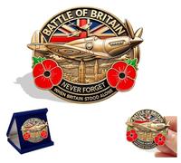 Battle of Britain Commemorative Badge, Veterans War Medal, Battle of Britain Commemorative Badge, Memorial Veterans Accessories, Anniversary Collection Badge Gift (1)
