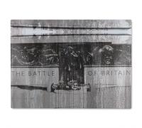 Battle Of Britain London Glass Chopping Board Benjamin Tate Design Natural One Size