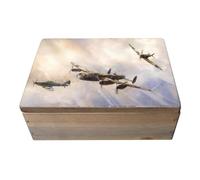 Battle of Britain Memorial Flight Trinket box Painted by David Bell