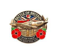 Battle of Britain Memorial - Metal Lapel Pin | Veterans War Medal | Metal Lapel Pin | Metal Lapel Pin Badge Badge, Consulte la descripción, Metal, See description