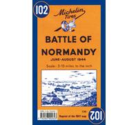 Battle of Normandy - Michelin Historical Map 102 : Map
