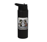 Battle of Pharsalus Caesar vs Pompey Ancient Roman History Stainless Steel Insulated Water Bottle