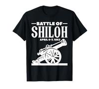 Battle of Shiloh April 6-7 1862 Cannon Design T-Shirt