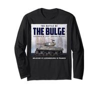 Battle of the Bulge, First in Bastogne, WWII Long Sleeve T-Shirt