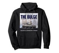 Battle of the Bulge, First in Bastogne, WWII Pullover Hoodie