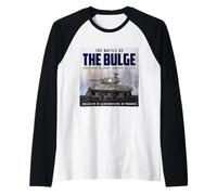 Battle of the Bulge, First in Bastogne, WWII Raglan Baseball Tee