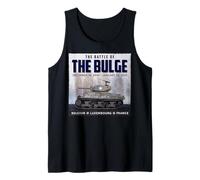 Battle of the Bulge, First in Bastogne, WWII Tank Top