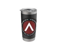 Battle of Thermopylae Epitaph Ancient Spartan Lambda History Stainless Steel Insulated Tumbler