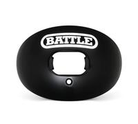 Battle Oxygen Lip Protector Mouthguard (Black Chrome, One Size)