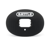 Battle Oxygen Lip Protector Mouthguard - Football and Sports Mouth Guard - Maximum Oxygen Supply - Mouthpiece Fits with or Without Braces - Impact Shield Protects Lips and Teeth