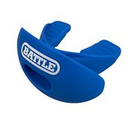 Battle Oxygen Lip Protector Mouthguard - Football and Sports Mouth Guard - Maximum Oxygen Supply - Mouthpiece Fits with or Without Braces - Impact Shield Protects Lips and Teeth
