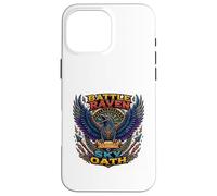 Battle Raven Norse Sky Oath Symbol Case for iPhone 16 Pro Max