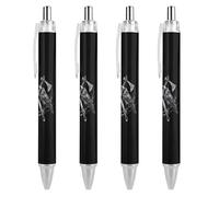Battle Ravens Custom Ballpoint Pen Ball Point Pen for Men Women Retractable Pens 0.5mm Blue Funny Printed 1 PCS AS PIC 3