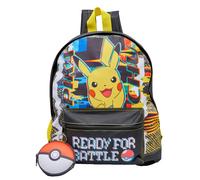 BATTLE READY Pokemon Backpack Coin Purse Official Licensed Kids Roxy School Bag