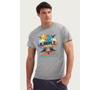 Battle Ready Starscream T-Shirt Transformers Mid Grey S