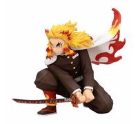 Battle Rengoku Kyojuro Figurine Demon Slayer Anime Noodle Stopper Action Figure