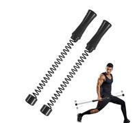 Battle Rope | 2 Pieces Portable Ropes for Arm Exercises - Detachable Flexible Gym Accessories Equipment for Home Fitness Strength Training