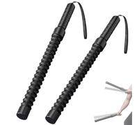 Battle Rope,2Pcs Battle Ropes for Home Gym, Ropeless Weighted Battle Ropes, Professional Portable Black Exercise Rope for Indoor Outdoor Home Gym Office Strength Workout