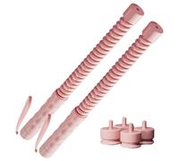 Battle Rope Bars, Arm Exerciser for Heavy Duty Training | Set of 2 Exercise Ropes with Adjustable Weight and Resistance Without Cable, for Gym, Boxing, Fitness,