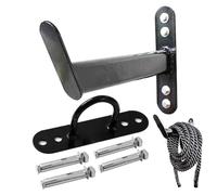 Battle Rope Kit - Carbon Steel Battle Rope Holder Heavy Duty Pull Bolt Sturdy | Wall Mounted Storage Hook Holder Gym Mount for Gym, High Intensity Trai