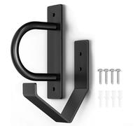 Battle Rope Wall Mount Kit Made of Solid Steel for Rope Storage Yoga Swing Anchoring and Punching Bag Support