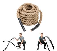 Battle Rope WaveRope 15m x 4cm - Heavy Duty CrossFit Strength Training