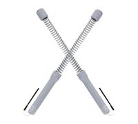 Battle Ropes - 2 Piece Fitness Rope Workout | Wireless Training Cordless Rope | Anti Knot Fitness Belt Non-Slip for Gym Weight Loss Programs Backyard Sports Lovers