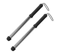 Battle Ropes - Battle Ropes for Portable Exercises, 2 Lightweight Coe for Muscle Development, Spare Spring Rod Equipment, Silent Wireless Training Rope for Pal