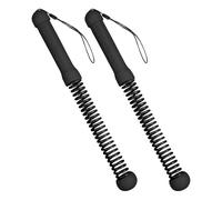 Battle Ropes, Training Ropes with Integrated and No Fixing, Portable Equipment 2 Pieces for Home Gym Beginners Women Men Professionals Busy Players