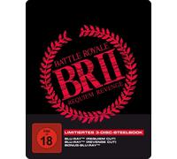 Battle Royale 2 - 3-Disc Steelbook inkl. Requiem Cut, Revenge Cut und (Blu-ray)