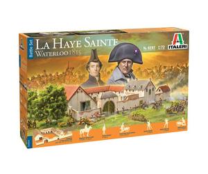 Battle Set: The Haye Sainte Waterloo 1815 1:72 Plastic Model Kit ITALERI