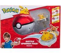 Pokemon Pikachu Battle Spinner Pack - Battle Spinner with Poké Ball Spinner Launcher
