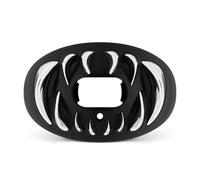 Battle Sports Chrome 3D Predator Oxygen Mouthguard - Convertible Strap, Superior Airflow & Better Performance, Maximum Protection, Works with Braces
