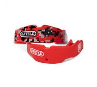 Battle Sports Unisex Adult Camo Mouthguard - Red, Adults