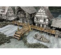 Modular Terrain: Fantasy Wargames - Raised Walkways