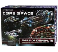Battle Systems - Core Space First Born - Sci-Fi Miniatures Board Game - Cyberpunk 28mm Science Fiction Figures for 40K Wargame - Tabletop Modular 3D Gaming Terrain - (Ships of Disrepute)