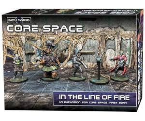 Battle Systems - Core Space First Born - Sci-Fi Miniatures Board Game - Cyberpunk 28mm Science Fiction Figures for 40K Wargame - Tabletop Modular 3D Gaming Terrain - (In the Line of Fire)