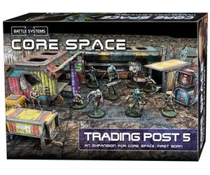 Battle Systems - Core Space First Born - Sci-Fi Miniatures Board Game - Cyberpunk 28mm Science Fiction Figures for Wargame - Tabletop Modular 3D Gaming Terrain - (Trading Post 5)
