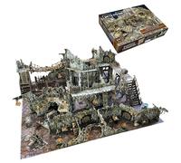 Battle Systems Fantasy Dungeon Terrain Core Set | DnD Terrain Dungeon Mat | Modular Fantasy Scenery | Perfect for Roleplaying | Multi Level Tabletop Terrain for 28mm Miniatures