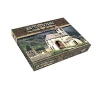 Battle Systems - Modular Fantasy Scenery - Perfect for Roleplaying and Wargames - Multi Level Tabletop Terrain for 28mm Miniatures - Colour Printed Model Diorama - DnD (Chapel)