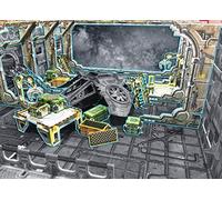 Battle Systems Sci-Fi Terrain - 28mm Modular 3D Space Terrain - Perfect for Wargaming and Roleplaying Tabletop Games - Full Colour Printed 3D 40K Multi Level Building Models (Arrival Bay)